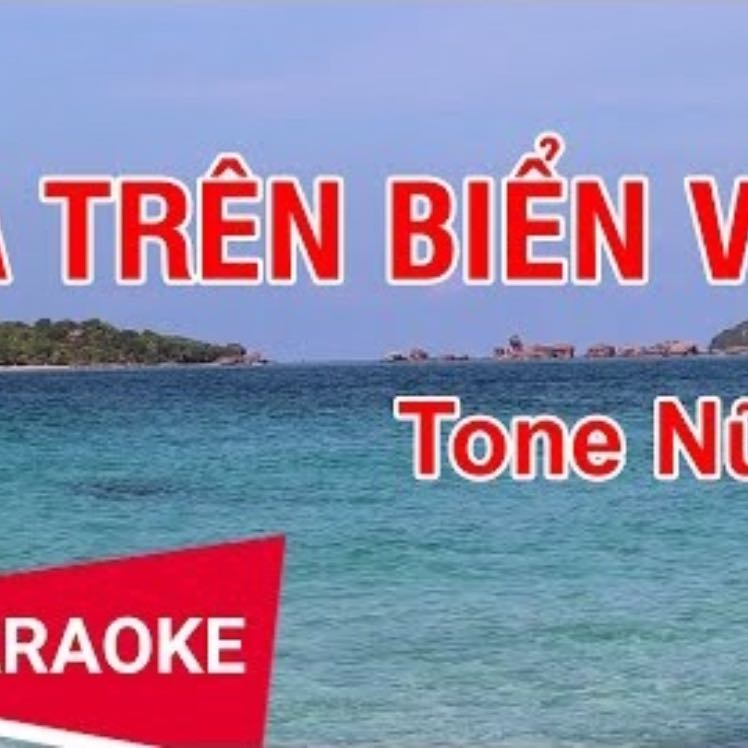 Mưa Trên Biển Vắng (Karaoke Beat) - 