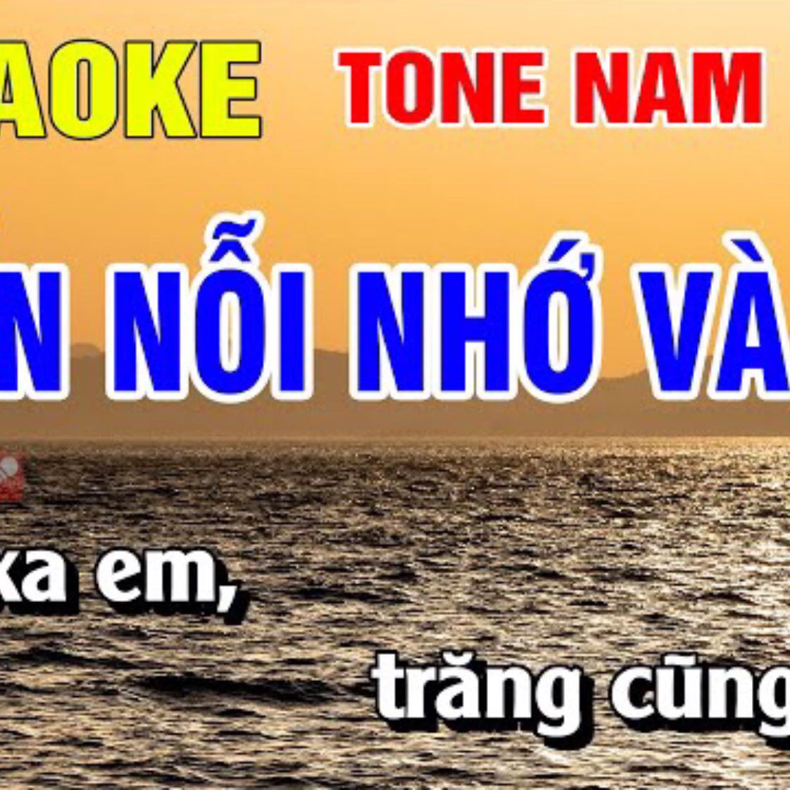 Karaoke Biển Nỗi Nhớ Và Em Tone Nam Nhạc Sống Dễ Hát | Nguyễn Linh