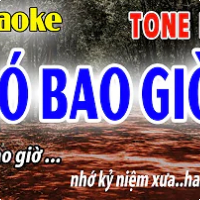 Karaoke Có Bao Giờ Tone Nam | Bm | Đời Sống và Âm Nhạc