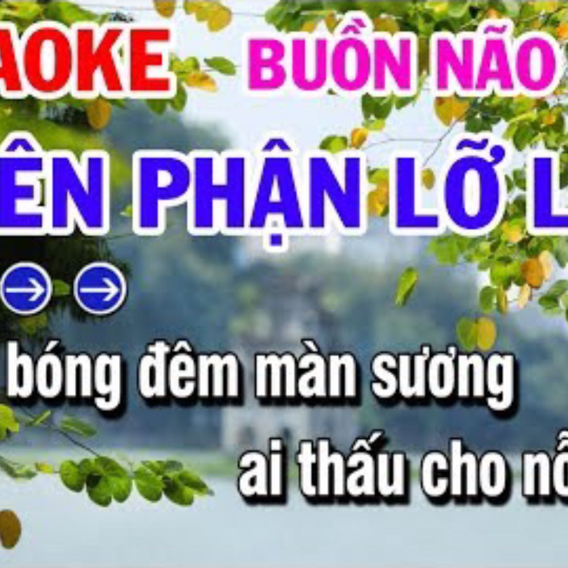 Karaoke Đuyên Phận Lỡ Làng | Vọng Kim Lang | Đoản Khúc Lam Giang